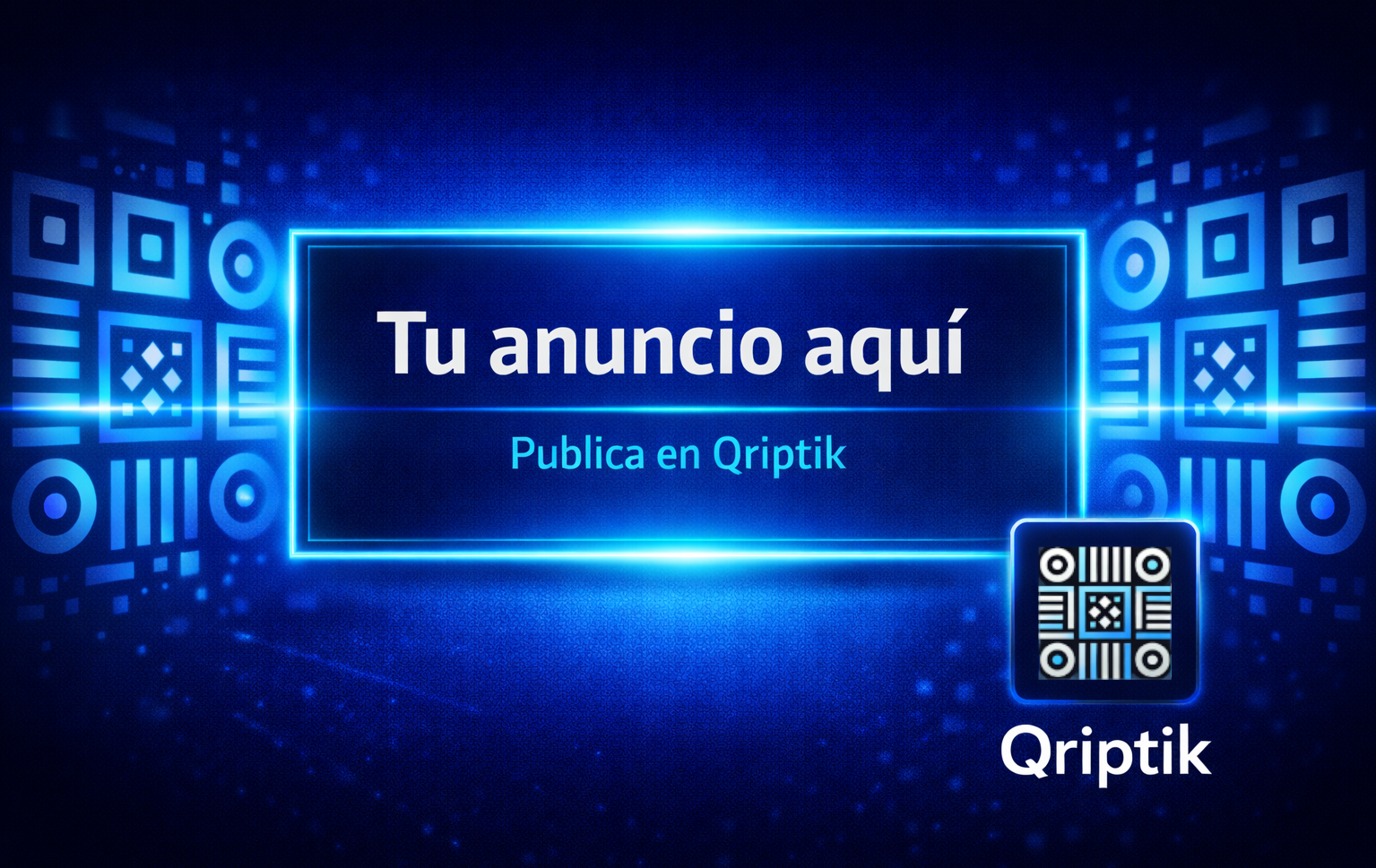 Publica tu anuncio en Qriptik