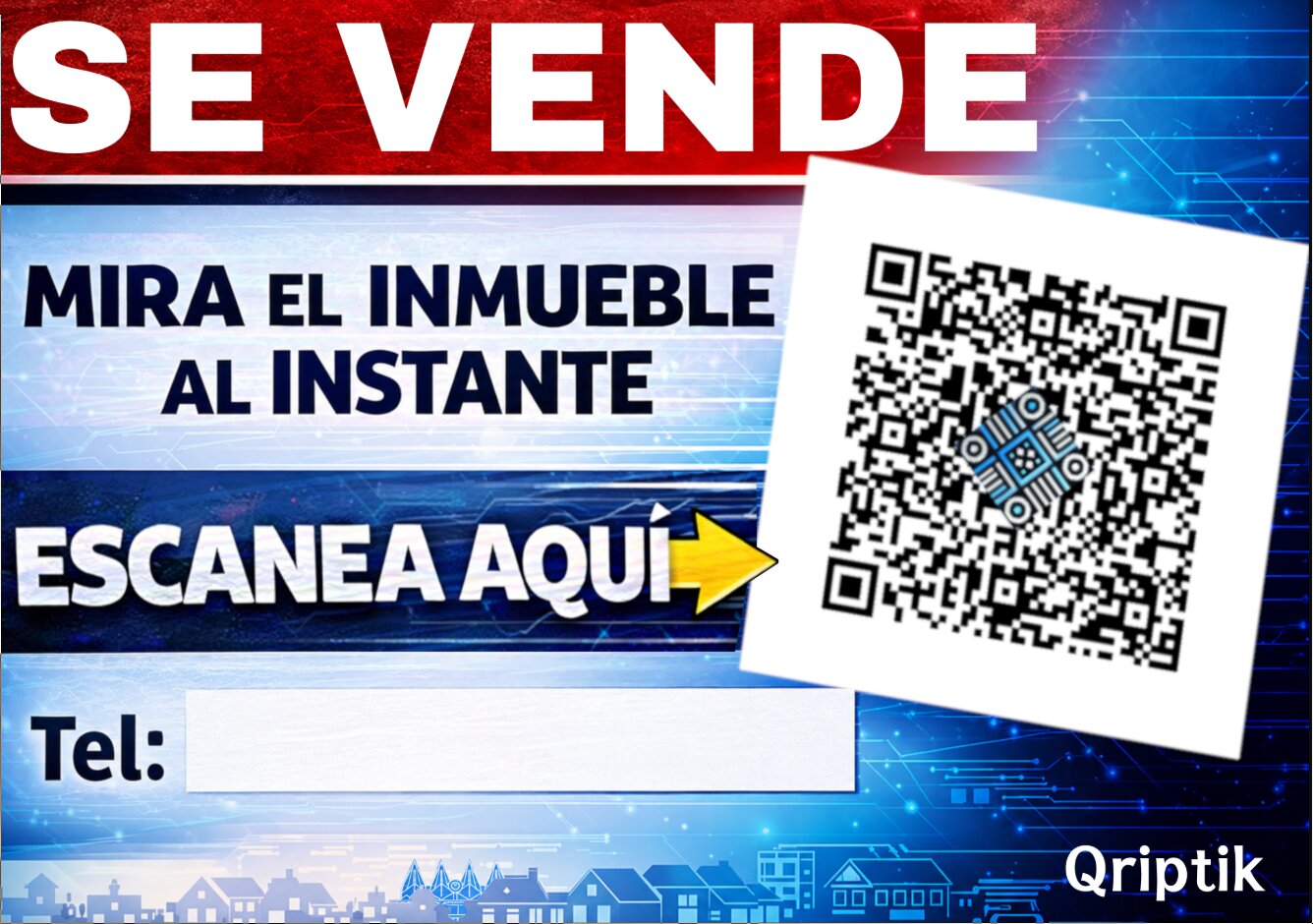 Tu cartel con QR para vender mejor